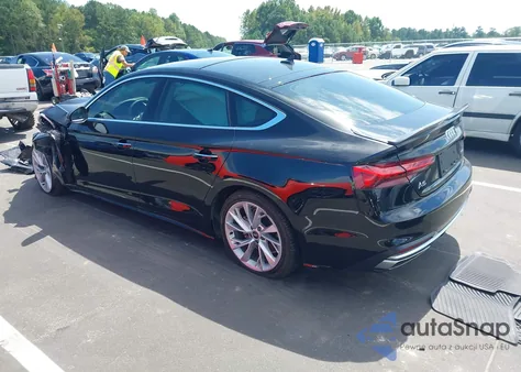 2021 Audi A5 Sportback Premium Plus 40 Tfsi Quattro S Tronic из США, поврежденный, VIN WAUCBCF53MA051372